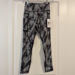 ZIYA Black Viper Light n Tight Leggings NWT